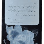 لوح سپاس در دومین همایش ملی توسعه صادرات نرم افزار ایران در سال 1387